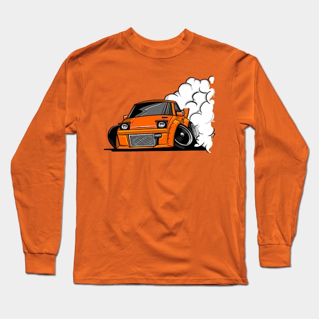 Drift Racer Long Sleeve T-Shirt by y30man5